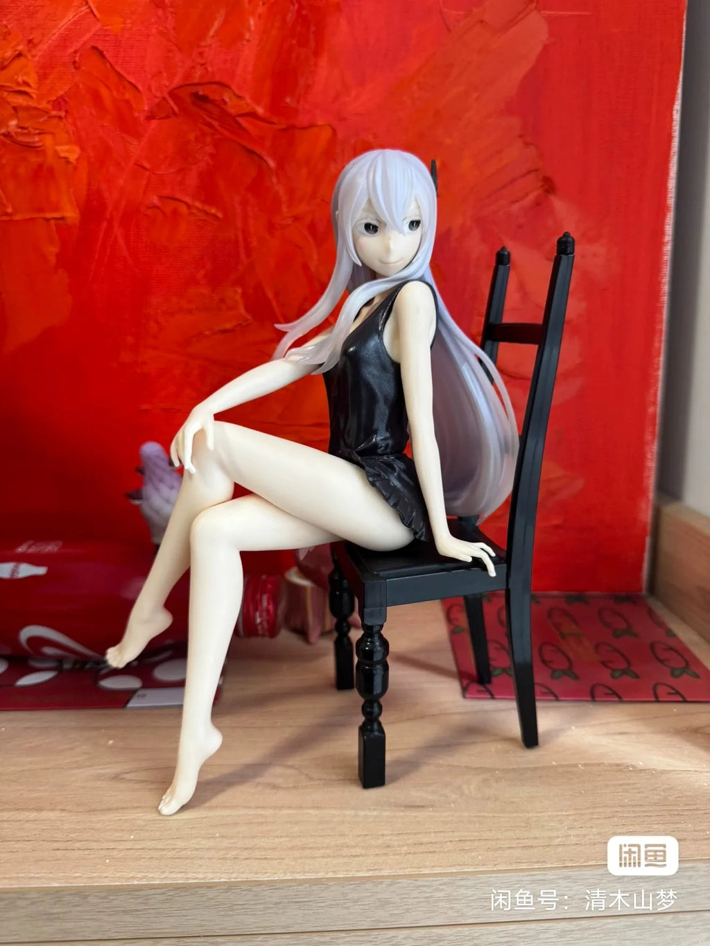 Original Bandai Banpresto Re:ZERO Starting Life In Another World Relax Time Echidna Pvc Anime Action Figure Model Toys Boy Gifts