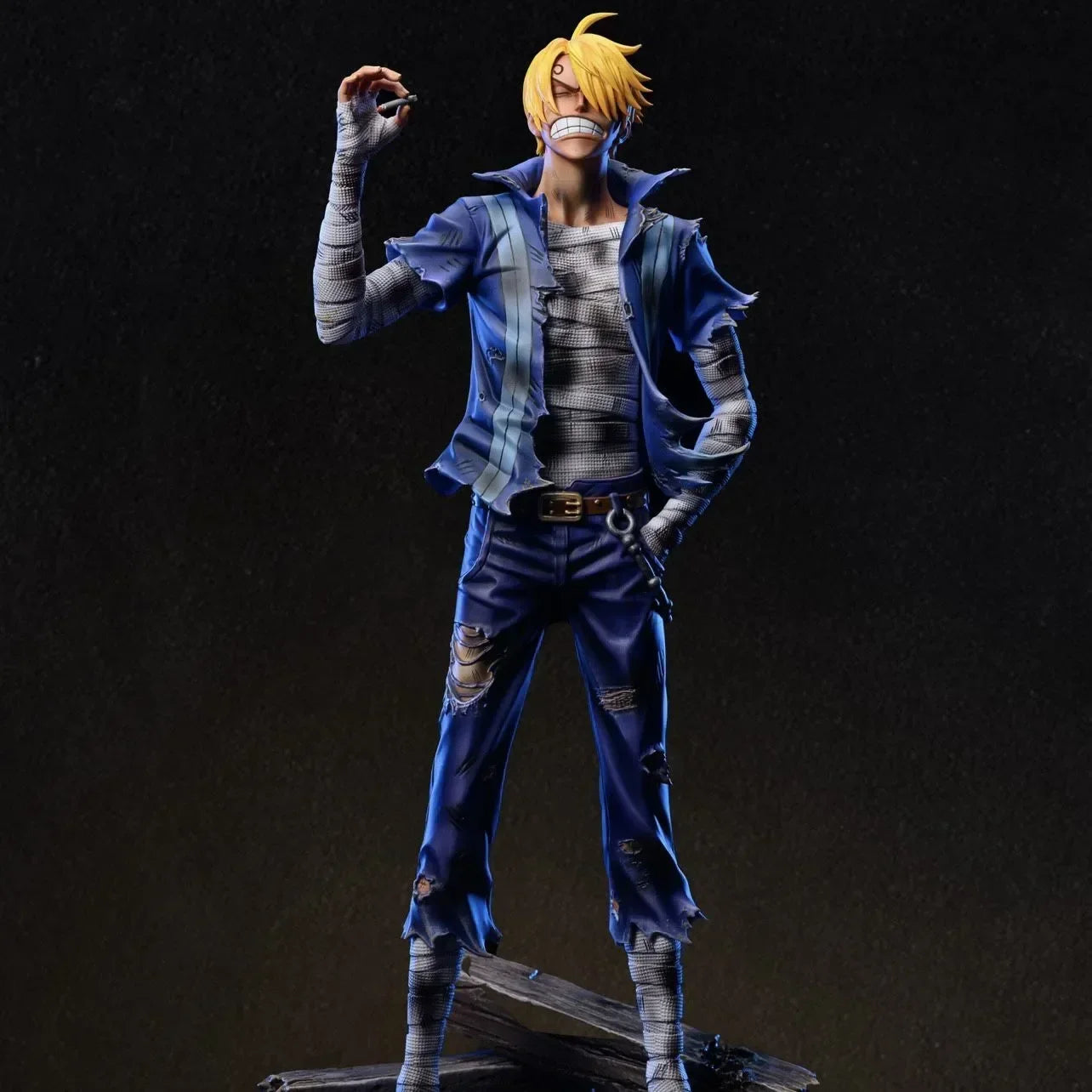 30 см One Piece Аниме екшън фигурка Roronoa Zoro Vinsmoke Sanji стойка PVC статуя фигурка модел колекция момче играчка подаръци