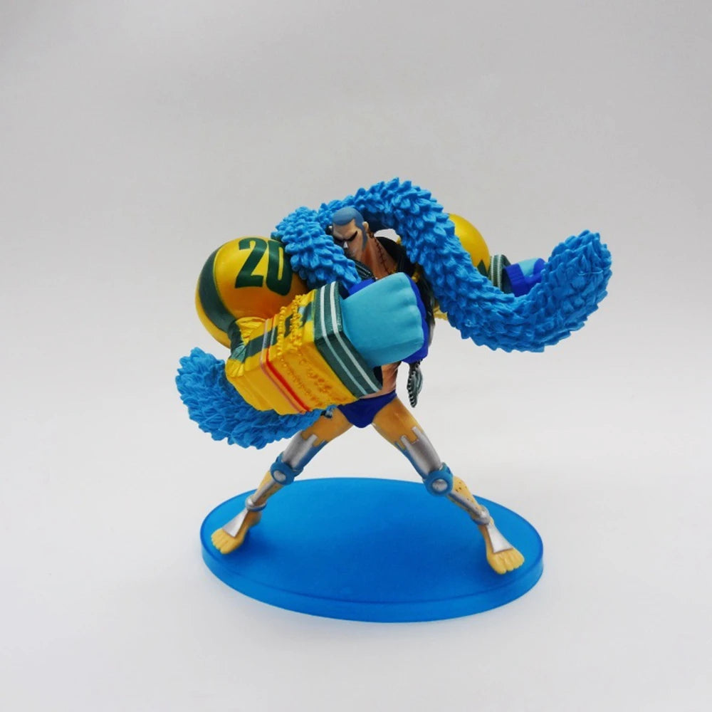 16CM Anime One Piece Franky Figuarts ZERO One Piece 20th Anniversary ver Model Toy Gift Collection Action Figure PVC