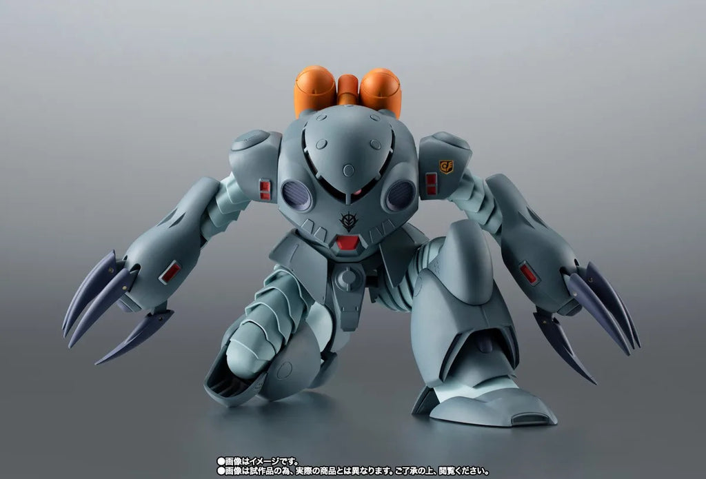 In Stock Genuine BANDAI ROBOT SPIRITS MSM-07E Experiment Zgok Figure Anime Mobile Suit Gundam 0080 War in Your Pocket Model Toy