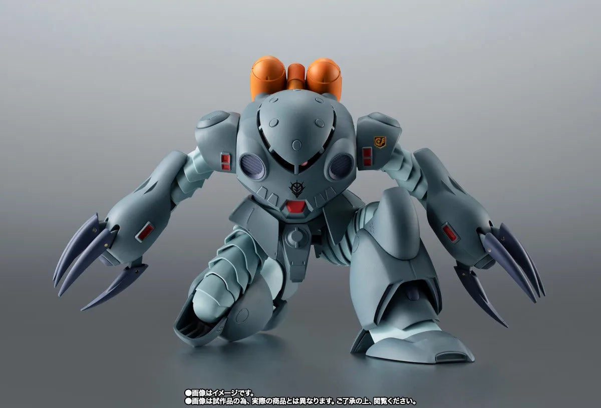 In Stock Genuine BANDAI ROBOT SPIRITS MSM-07E Experiment Zgok Figure Anime Mobile Suit Gundam 0080 War in Your Pocket Model Toy