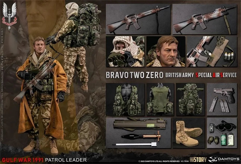 1/6 DAMTOYS DAM 78098 The British Soldier Doll Special Mission Unit Operation Full Set Moveable Action Figure Gift For Fans