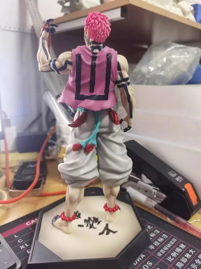 28cm Demon Slayer Akaza Hakuji Figure Cheng Action Figurine Anime Kimetsu No Yaiba Model Pvc Statue Doll Collectible Model Toys