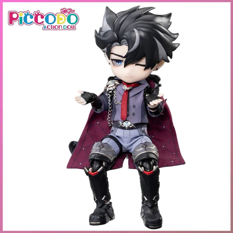 Genshin Impact Wriothesley Customizable Dress Up Action Figure Collectible Model Toy for Game Fans Gift original garage kit