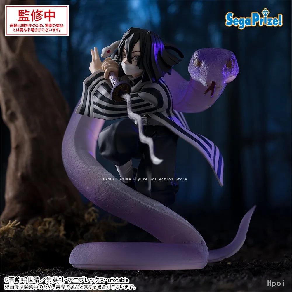 In Stock SEGA Original Anime "Demon Slayer: Kimetsu No Yaiba" Xross Link Figure "Iguro Obanai" - Pillar Rehearsal Edition -