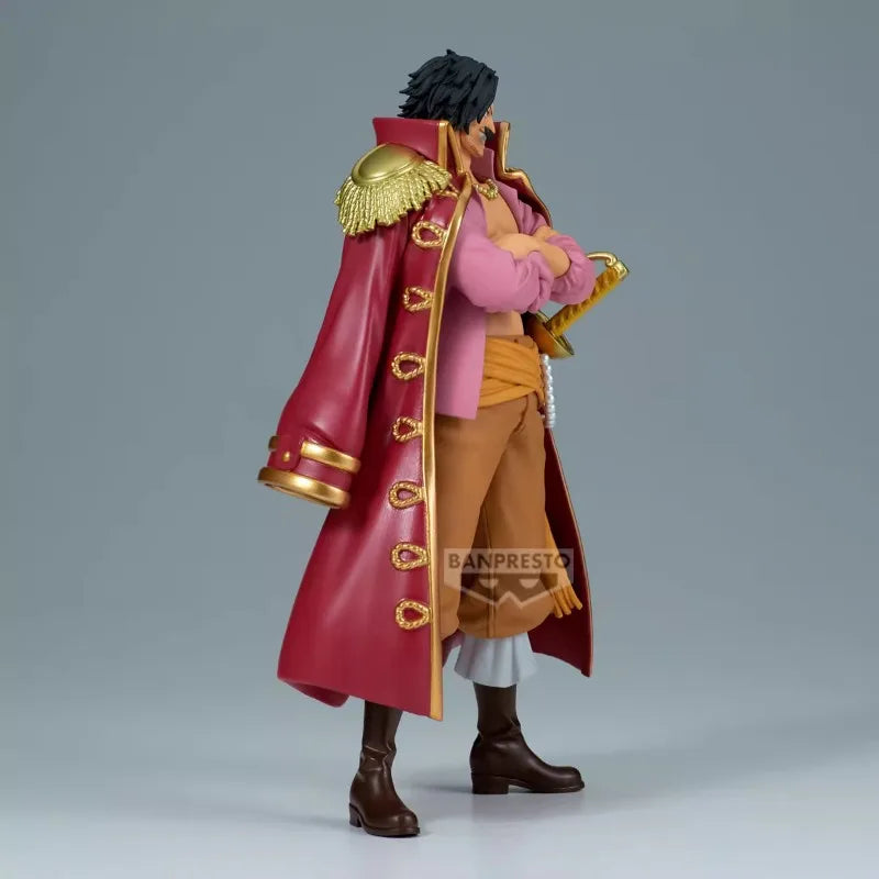 Bandai Original BANPRESTO Anime One Piece DXF SPECIAL Gol D. Roger PVC Action Figure Model Collectible Toy Gifts