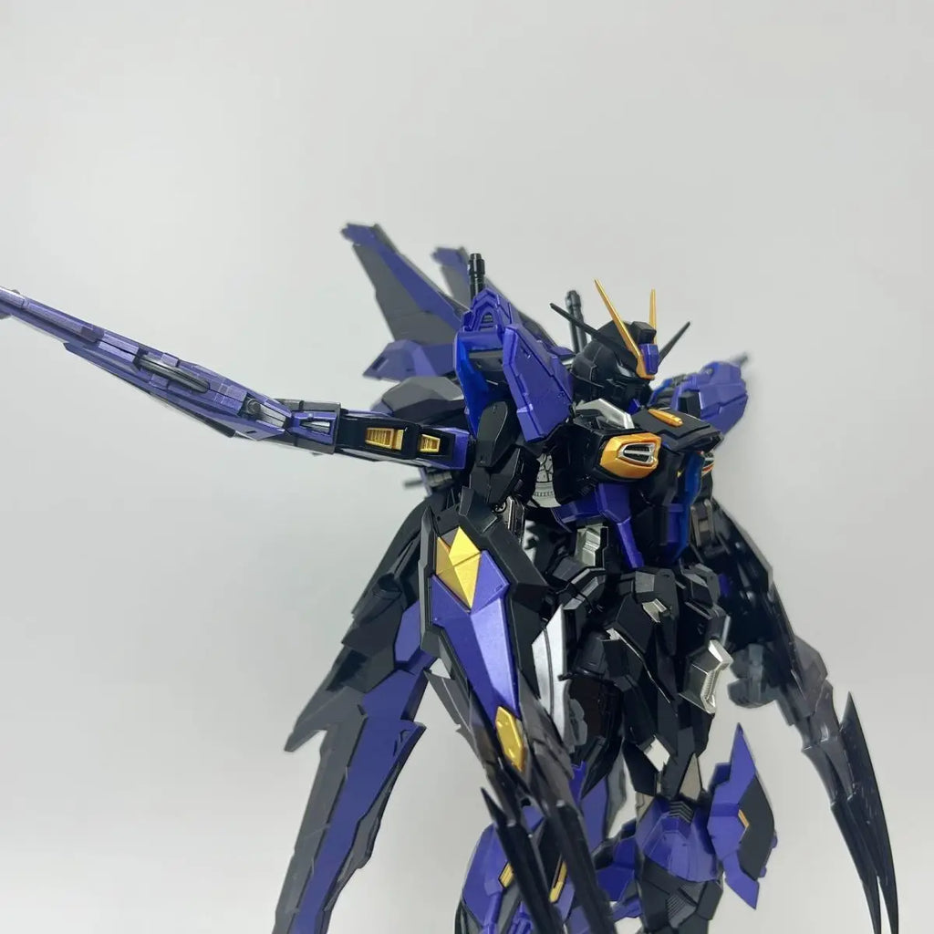 1/100 MG Force Impulse Eagle EG-01A ZGMF-X56S/α Action Figure Assembly Model Kits Alloy Skeleton Plastic Robot Collection Toys