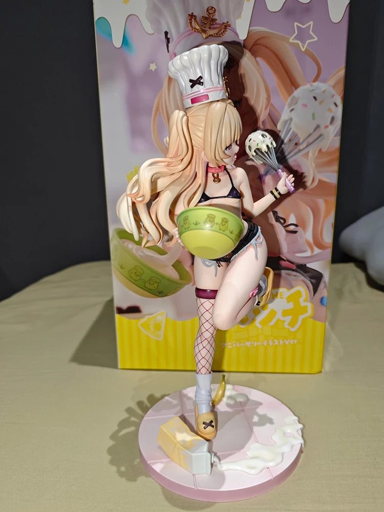 Solarain Azur Lane Bache Anniversary Ver. 1/7 Scale Chef Style Anime Collectible Figure Desktop Decor Statue For Anime Game Fans