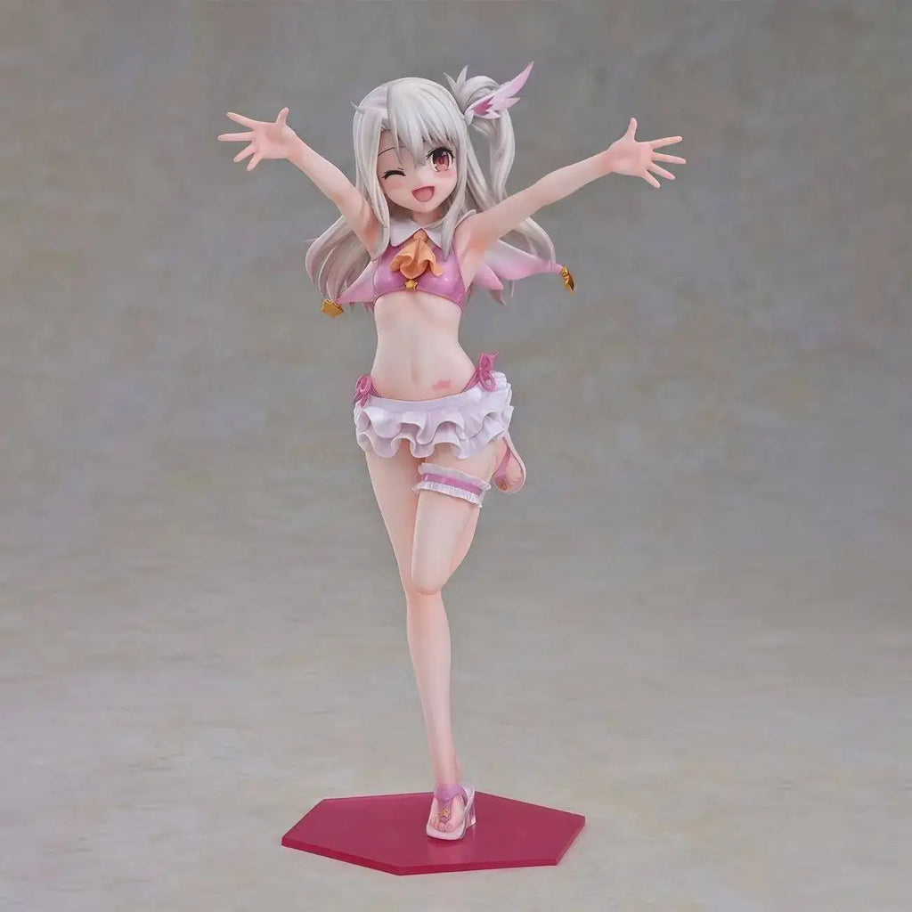 In-Stock 20CM Replica Fate/Kaleid Liner Prisma Illya Miyu Edelfelt Swimsuit Collection Figurine Toy Cute Desktop Decoration Gift