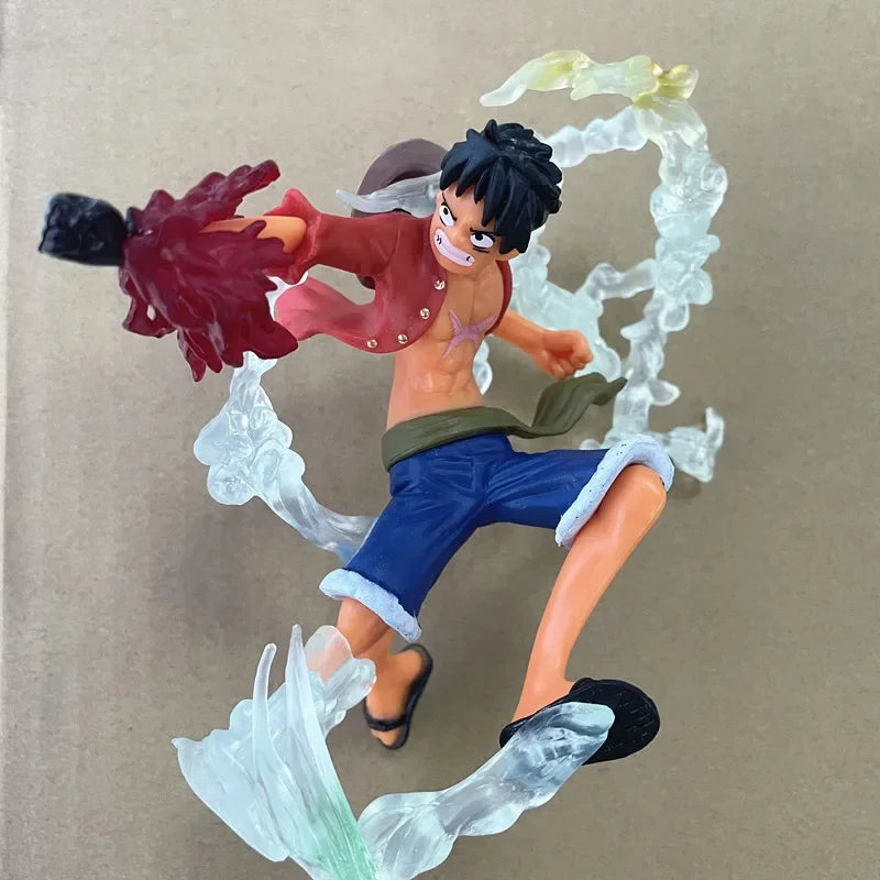 One Piece Аниме Маймуна·D·Луфи Ророноа Асо PVC екшън модел колекция готина каскадьорска фигурка играчка подарък