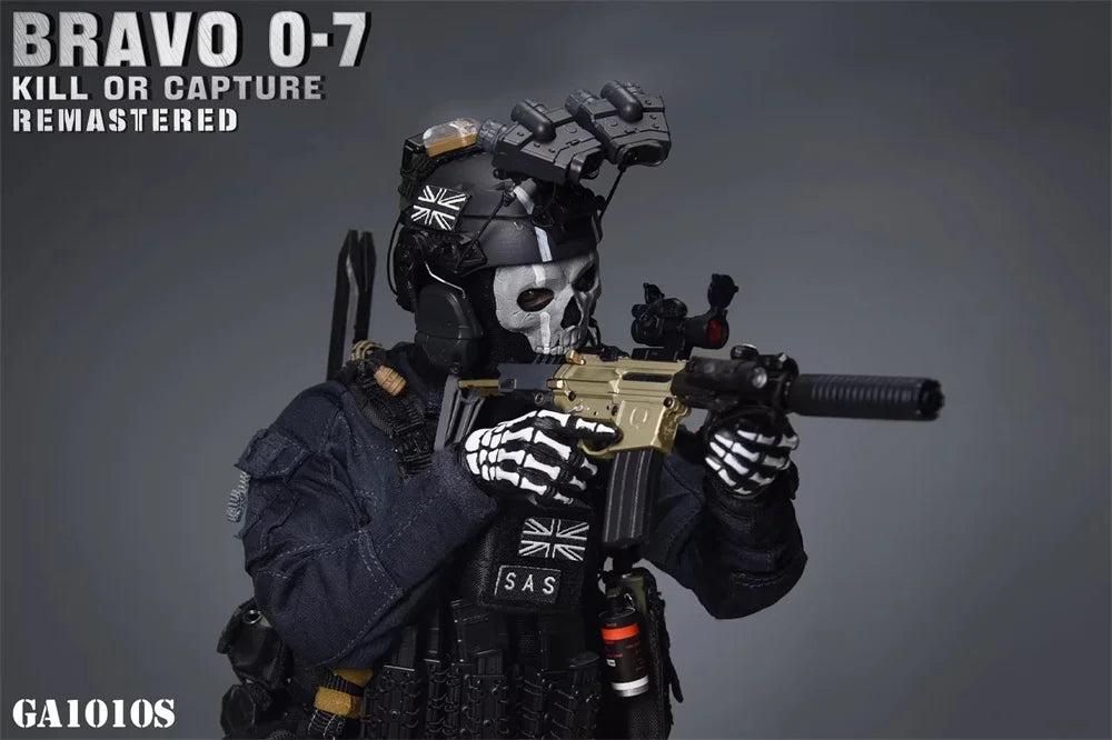 New Arrival 1/6th EASY&SIMPLE ES GA1010S Soldier Doll Ghost Full Set Moveable Action Figure About 12" Gift For Fans Collect