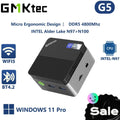 GMKtec G5 n97 мини компютър Intel 12th N97 Windows 11 Pro настолен компютър DDR5 4800MT/s M.2 2242 SATA WiFi5 BT4.2 преносим DIY геймърски компютър