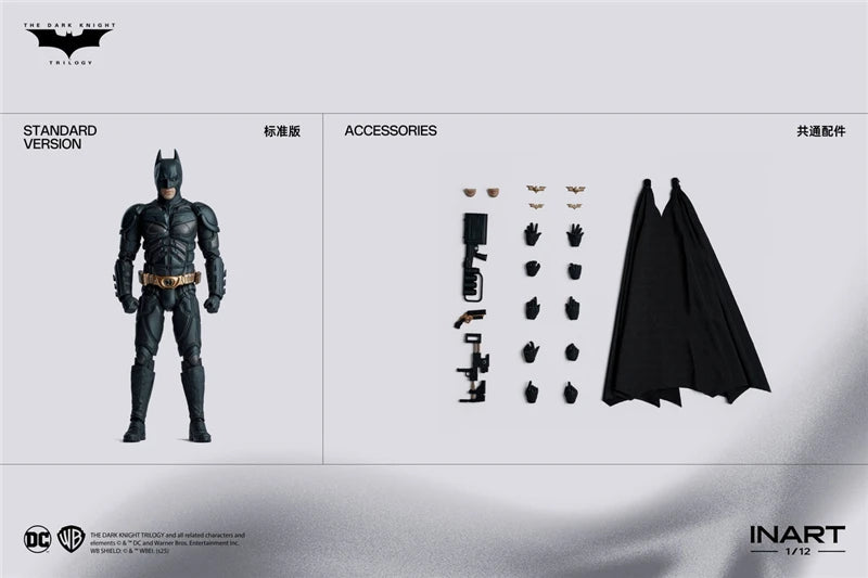 INART 1/12 Male Batman Dark Knight Rise Hg-M0001 Bruce Wayne Bell Scene Accessory Library For 6in Action Figure Model