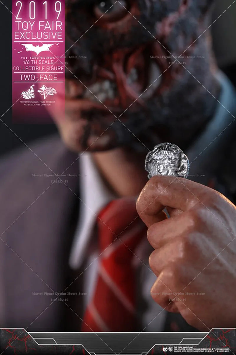 HOTTOYS MMS546 1/6 Scale Two-Face Harvey Extremization Absolute Justice Souvenir Coin 12-inch Full Set Action Figure Soldier