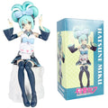 Anime Hatsune Miku X Cinnamoroll Figure Fairy Mirror Sleeping Beauty Figures Car Ornaments PVC Model children Toy Birthday Gifts