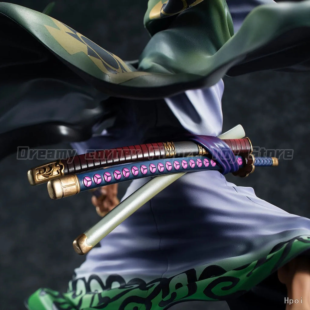 【In Stock】Original MegaHouse POP Warriors Alliance ONE PIECE Roronoa Zoro 1/8 Scale Figure Collection Ornament Gift