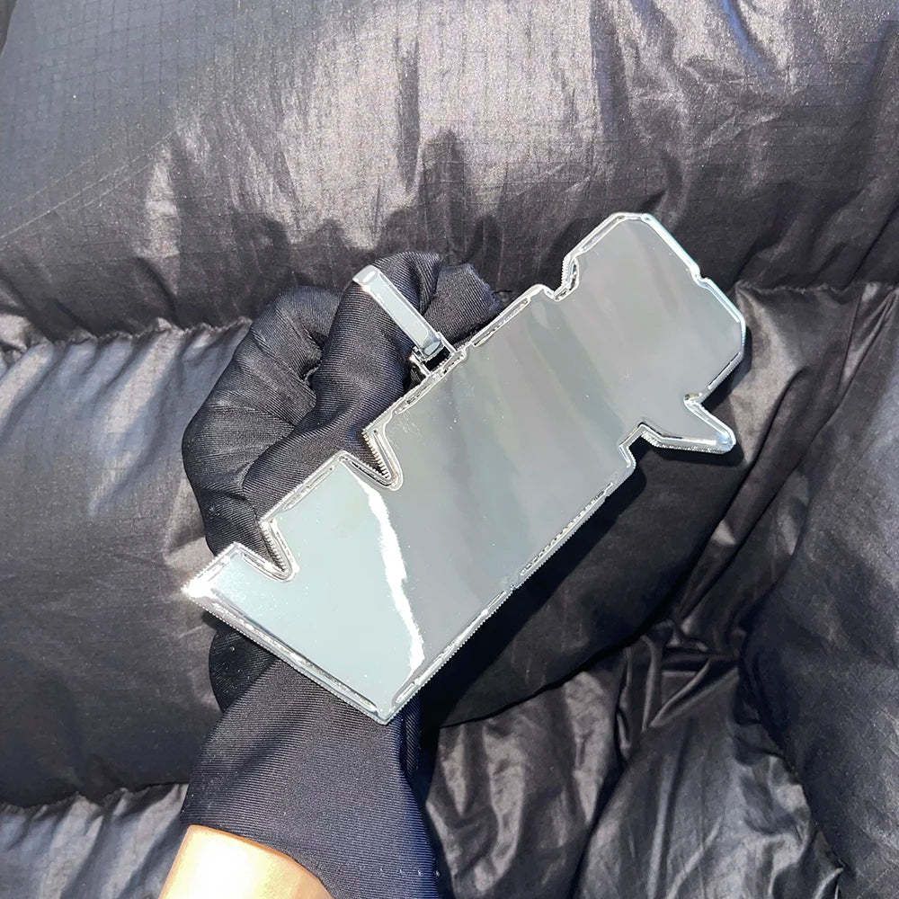 BIG Customized Letters Name Iced Out Pendant Necklaces For Men Women Bling Zircon Necklace Hip Hop Jewelry Copper