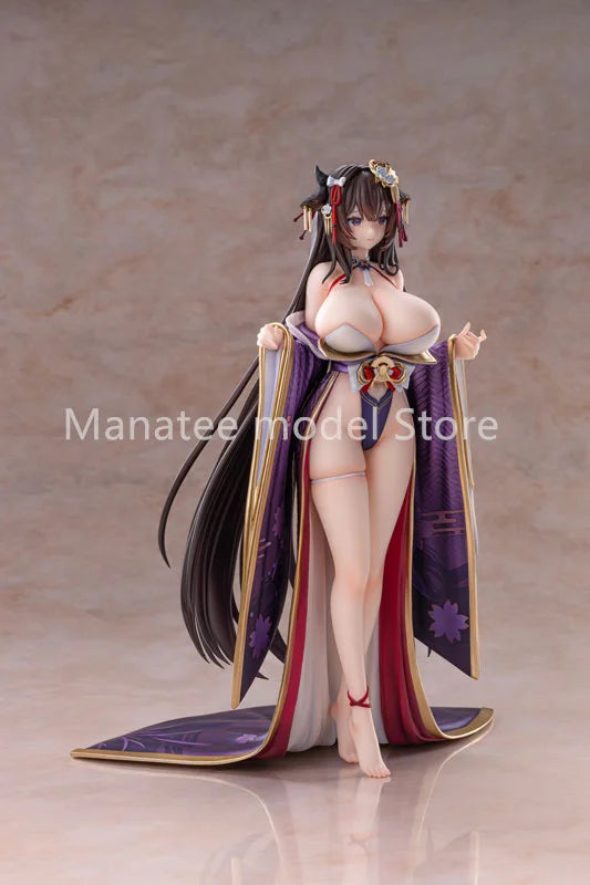 amiami x AniGame Original Azur Lane Kashino Robust Floral Strings Ver. 1/6 PVC Action Figure Anime Model Toys Collection Doll Gi