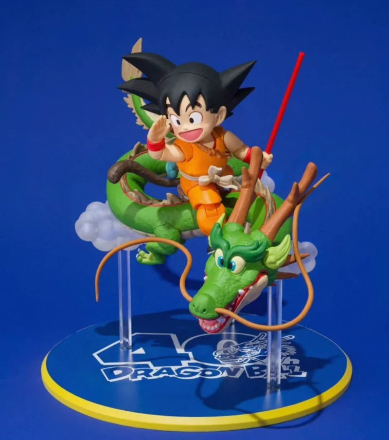 Banpresto SHF Dragon Ball Kid Goku Shenron VJUMP 40th Anniversary Commemorative Action Figure Collectible - in Stock