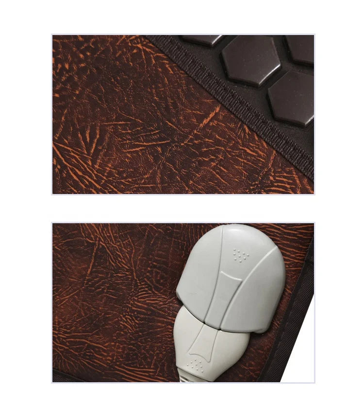 High Quality Korean Jade Tourmaline Stone Ceratonic Thermal Mat Far Infrared Heating Massage Bed Mattress Mat
