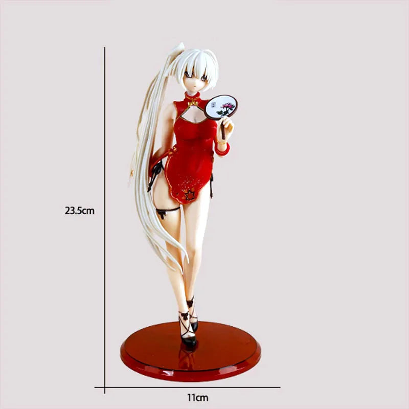 23.5cm "Yosuga no Sora" Anime Figure - Kasugano Sora Standing Cheongsam Model, Toy, Gift, Collection Ornament,Decoration PVC