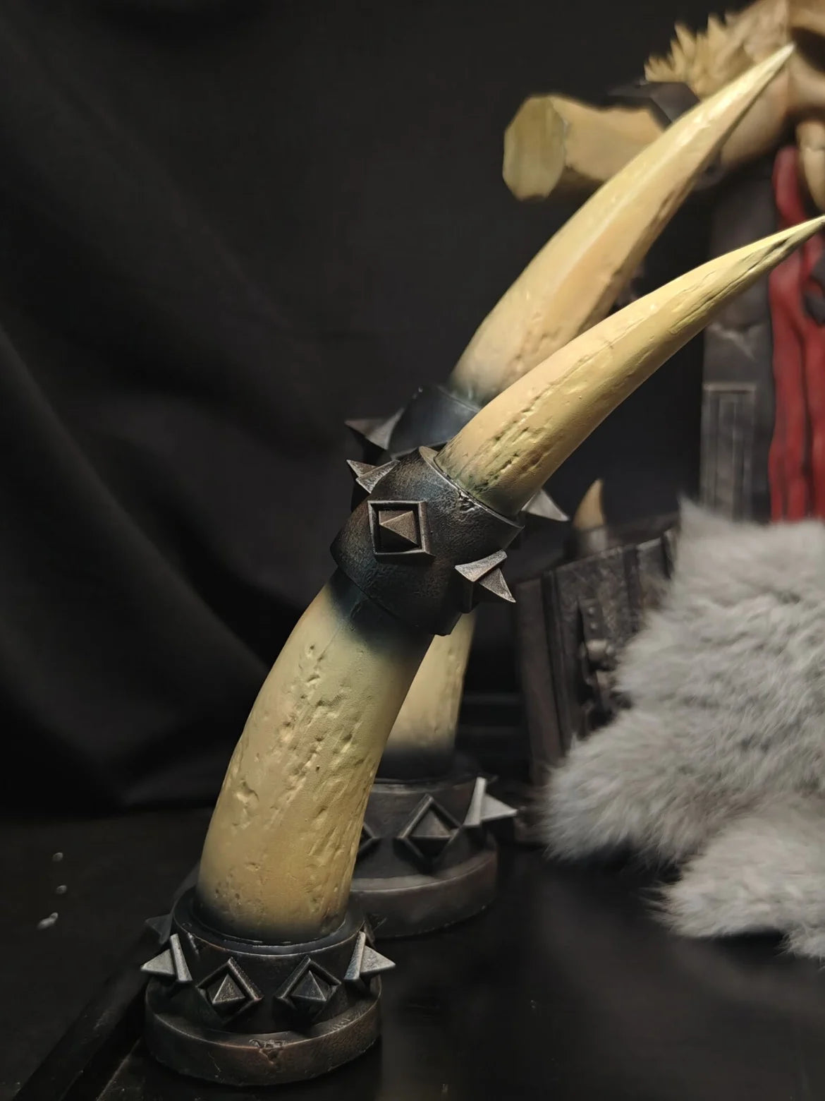 【Auf Lager】Warcraft Modell Horde Thron Figur Statue angepasst an Mithril Orks Nicht-Helden Spielzeug