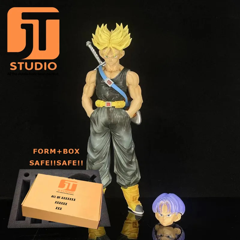 JT Studio Dragon Ball Z Goku Vegeta Gogeta SSJ1 SSJ2 SSJ4 SSJ3 Vegetto Dragonball Anime Model Figure GK Statue DBZ Figurine Toys