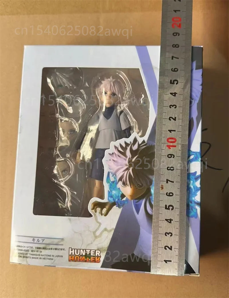 SHFiguarts Hunter x Hunter Killua Zoldyck Action Figure Gon Freecss Combo SHF Anime Collectibles In Stock Gift Toys KO Model