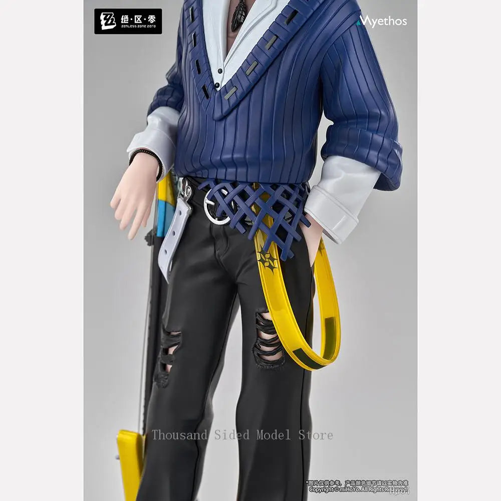 Original Myethos Gift+ Zenless Zone Zero Asaba Harumasa Sparkling Wonderland Ver. Genuine Action Figure Anime Model Toys 22.3Cm