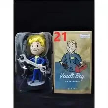 2025 Bobblehead Cute Vault Boy Full Set Figure Toys Anime Action Figure Statue Collection Model Doll Room Ornament Toys Kids Gif