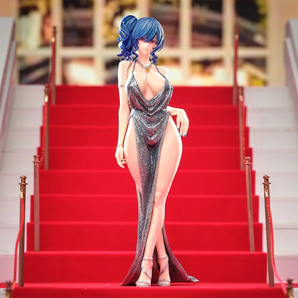 26 см аниме игра Azur Lane USS St. Louis фигурка стойка анимация модел играчки подаръци колекция декорация орнаменти PVC