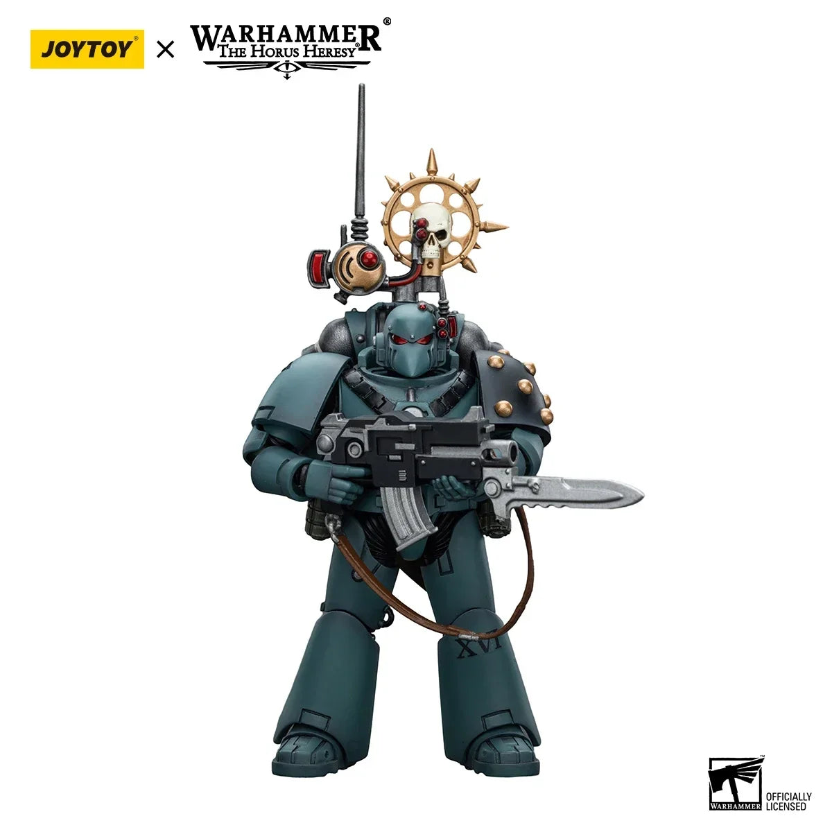 JOYTOY Warhammer 40k 1/18 Action Figures Anime 12cm Sons of Horus MKVI Tactical Squad Collection Model Toys Garage Kit In Stock
