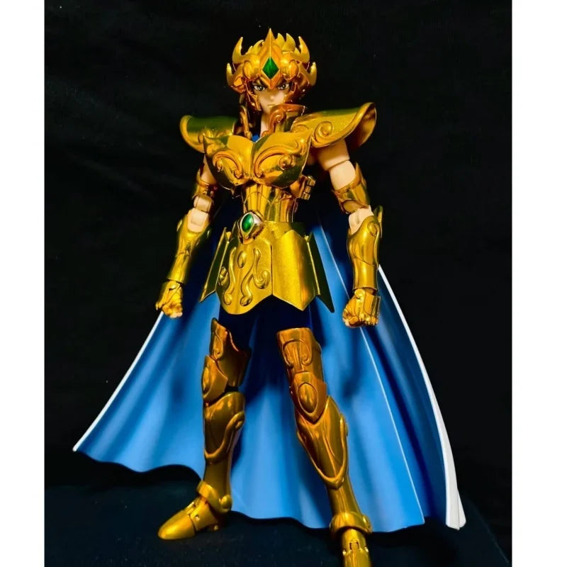[In Stock] MST Model Saint Seiya Mythical Cloth Metal Saint Cloak Gold Leo EX Leo Aiolia 3.0 Plus Action Doll Twelve Zodiac Knig