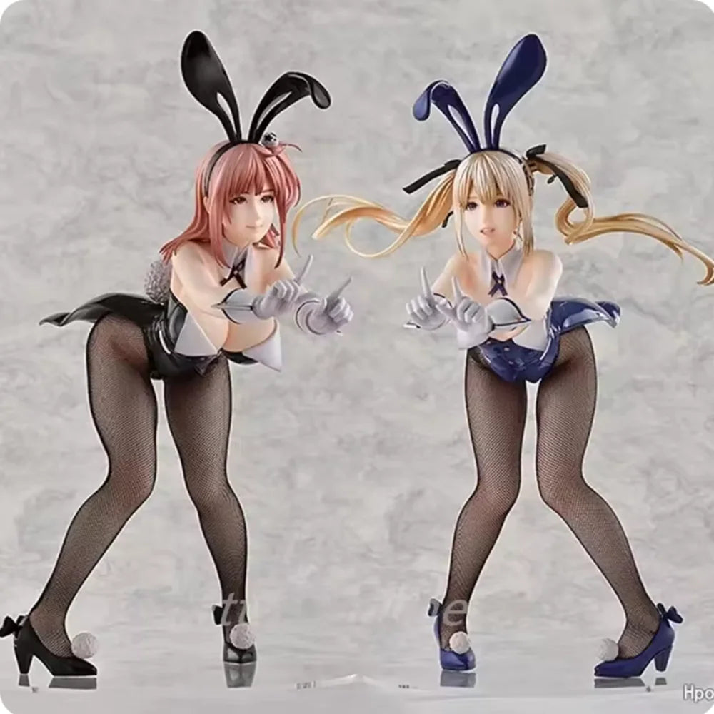 32CM FREEing B-style DEAD OR ALIVE Xtreme 3 Marie Rose and Honoka Bunny Girl PVC Action Adults Collectible Model Toys Doll Gifts
