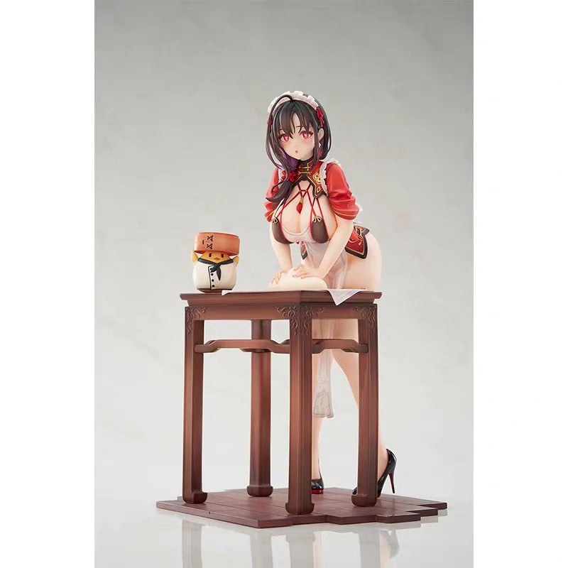 Genuine  Azur Lane Anime Figurine Ting An Game Character Sculpture Action Statue Figures Cartoon Collectible Model Toy