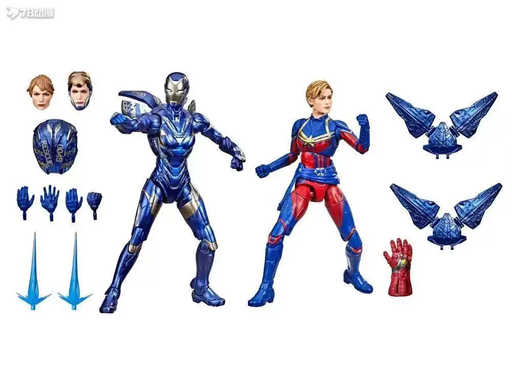 In Stock Hasbro Marvel Legends Avengers Captain Marvel Little Pepper Rescue Armor 6 Inches