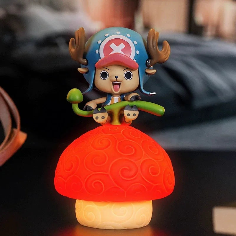 Anime One Piece Devil Fruit Robin Ace Luffy Nico Night Light Figure Model Figure Desktop Ornament Christmas Gifts Trendy Toys