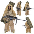1/6 12-Inch NB07 NB08 Male Soldier Articulated Action Figure Multi-Piece Plastic Collectible Sniper With Barrett Military Models