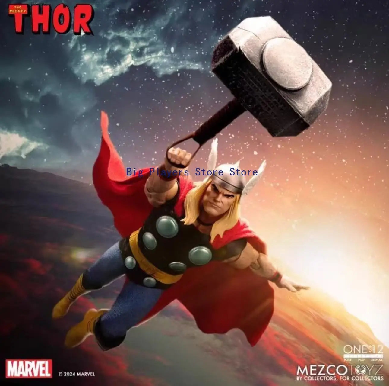 Mezco One:12 Thor Comic Version Avengers 1/12 Action Figure Figure