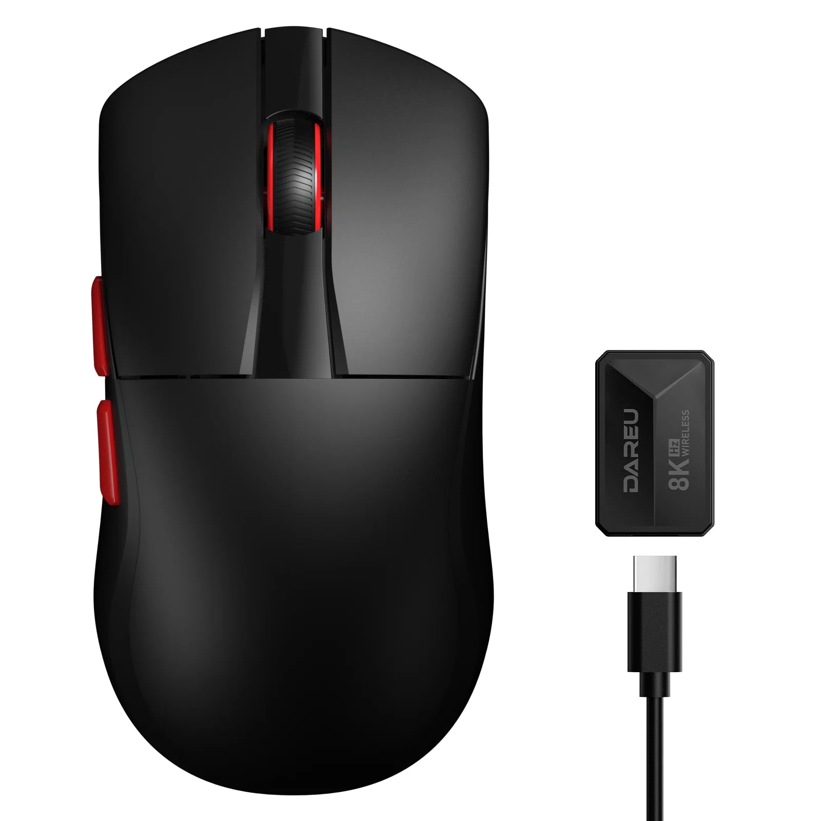 DAREU Dual-mode Gaming Mouse 8Khz 2.4G Wireless Wired 35g Lightweight 30000 DPI AIM-750 Sensor Macro Gamer Mouse
