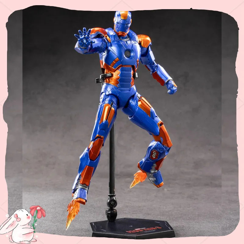 Marvel Comics Genuine Mk27 Disco Mk23 Iron Man Movable Model Collection Hand-Made Ornaments Toy Boy Birthday Christmas Gift
