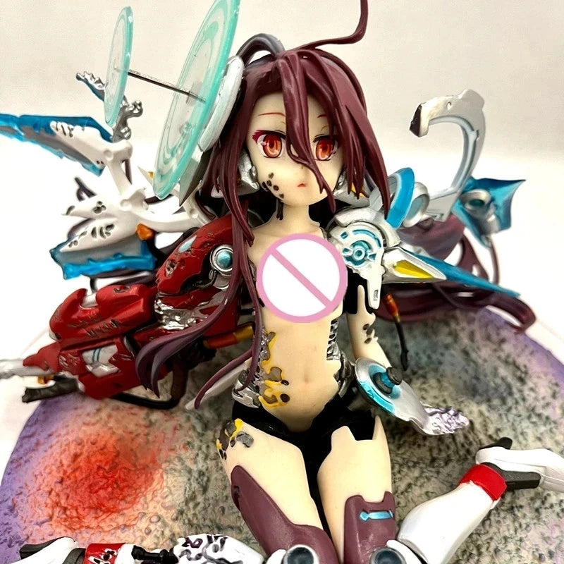 Anime NO GAME NO LIFE ZERO Shuvi Dola Figur Statue 13 cm PVC Actionfigur Modell Sammlerspielzeug Puppe Geschenke Fanvorteile