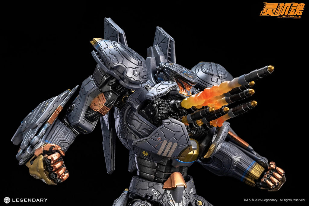 In Stock LINGJIHUN 20cm Striker Eureka Movable Model Toys Mecha With LED Optional BOX Reinforced