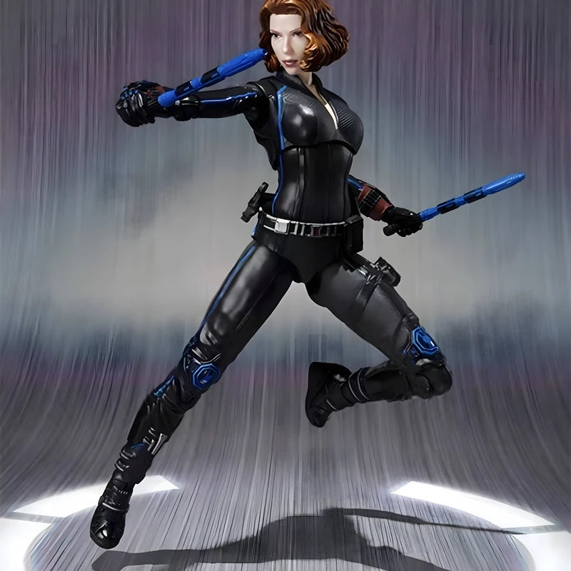 Marvel Legends The Avengers Black Widow with Accessories Model Doll Action Figure Birthday Gift