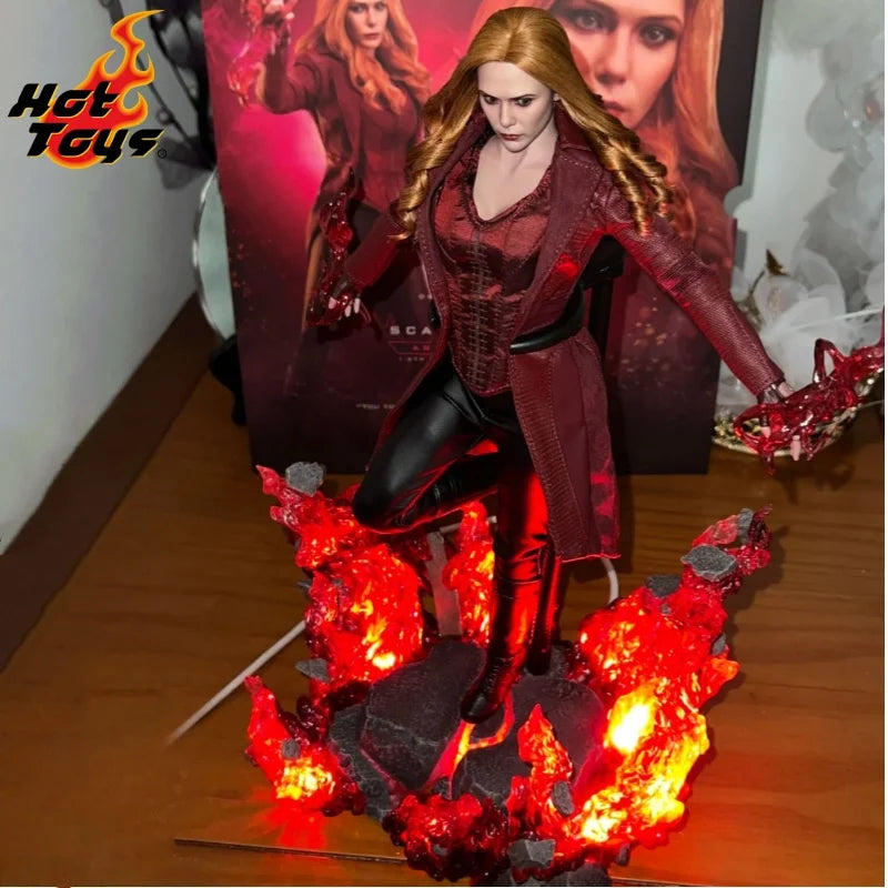 In Stock HOTTOYS HT 1/6 DX36AE Avengers 4 Scarlet Witch Artisan Edition Marvel Anime Action Figure Collectable Model Toy Gift
