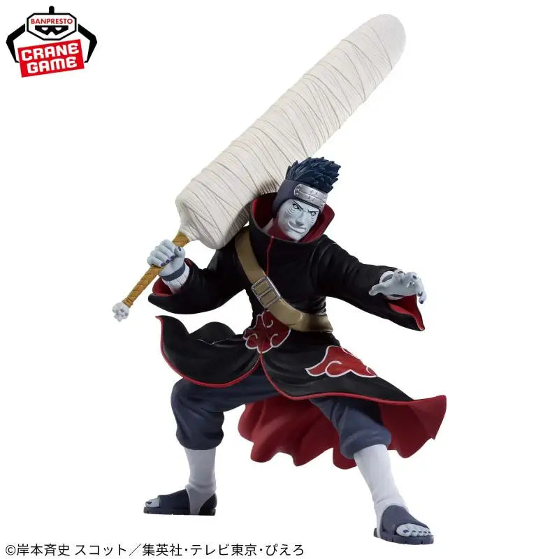 Original BANDAI Banpresto Naruto Vibrator Hoshigaki Kisame Anime Character Action Figure Model Toy in Stock Ornaments gift