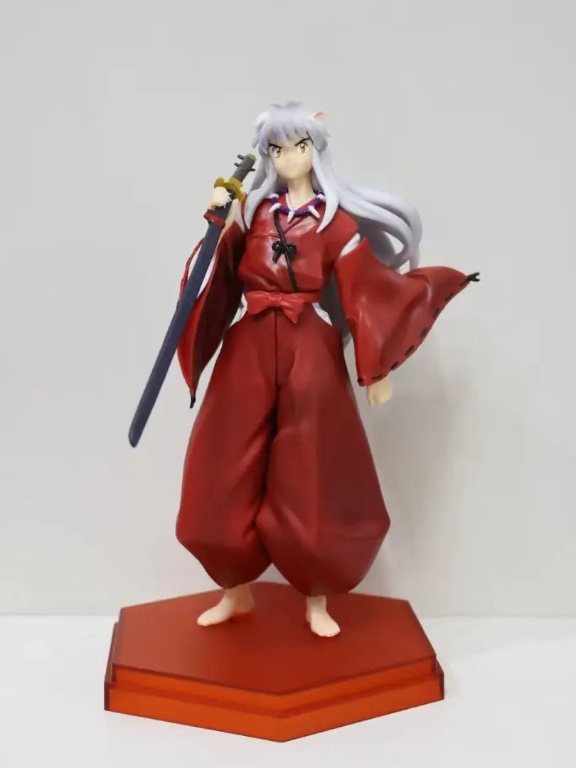 Anime Inuyasha Figur Inuyasha Kikyō Sesshoumaru Higurashi Kagome PVC Actionfigur Modell Spielzeug Sammlermodell Spielzeuggeschenk