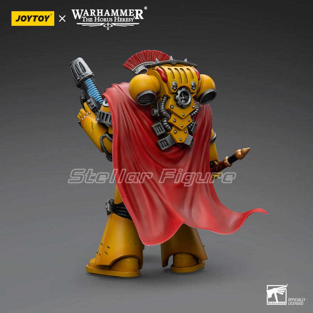 [SF] JOYTOYS 1/18 Action Figure Warhammer 40K Imperial Fists Legion Chaplain Consul  Prime Model Toy Gift