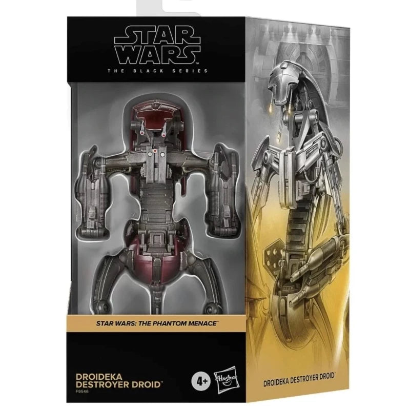 Star Wars the Black Series 6 Inch Droideka Destroyer Droid Anime Action Figure Collectible Toy Model Gift for Fans F9546