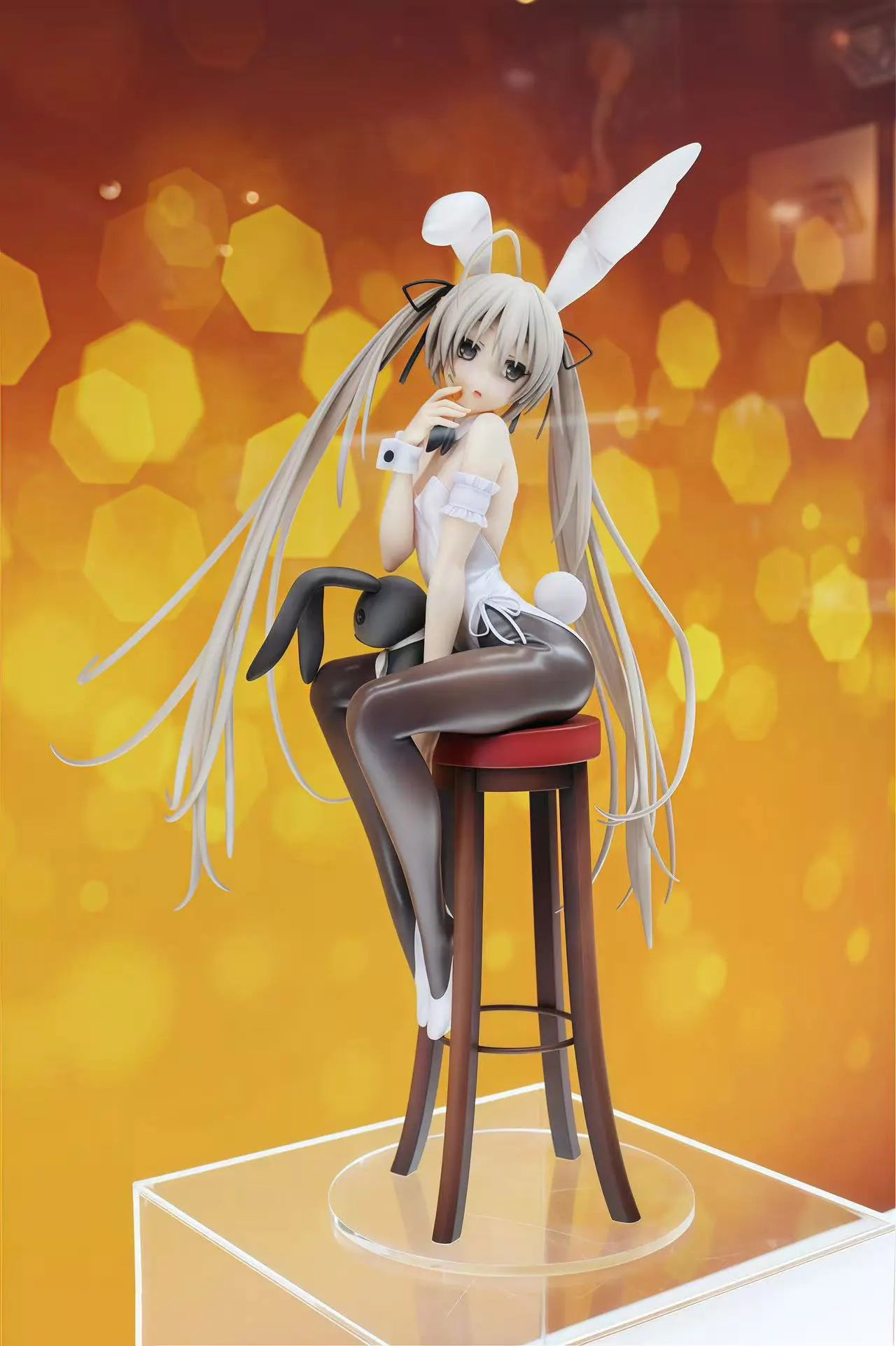 Yosuga no Sora Kasugano Sora Sitting on Chair 16.5cm Anime Figure Statue Desktop Decoration Gift